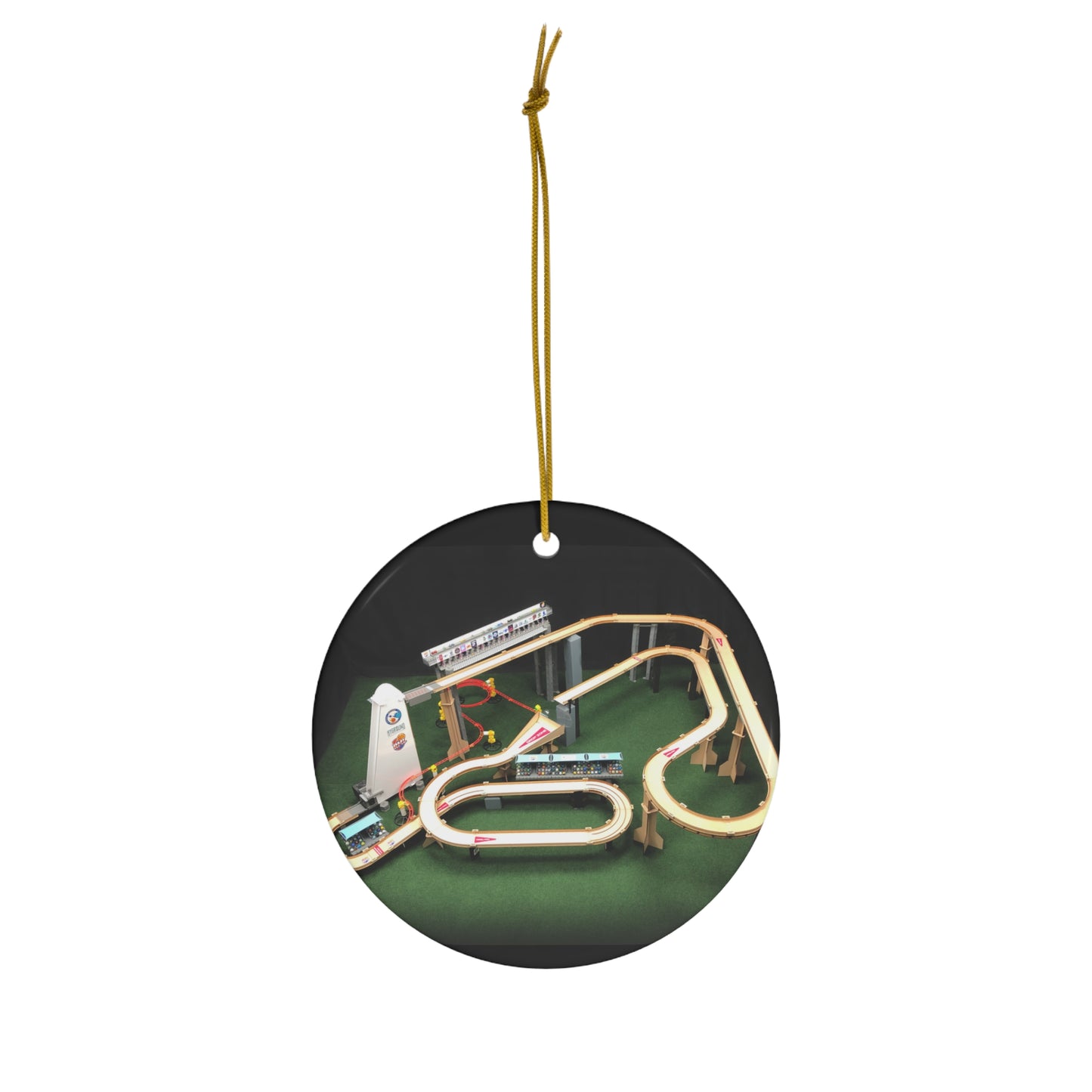 My First Marble Racetrack Ornament,