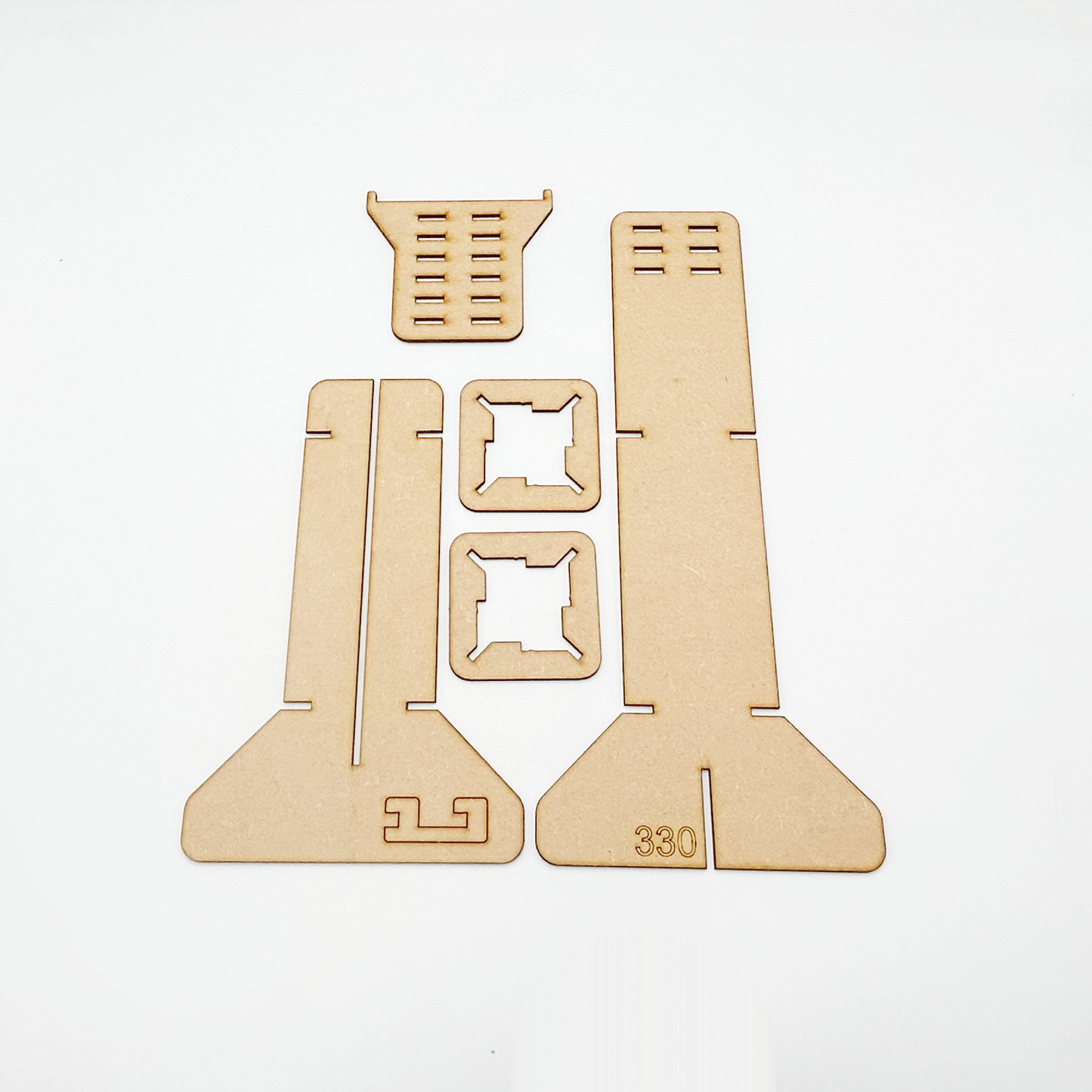 TRACK SUPPORT - 13" - 15.5" (330-395mm), Marble Race Track Kit, A DIY Modular Marble Racetrack Toy, Stem Toy, Marble Racing, Marble Sports